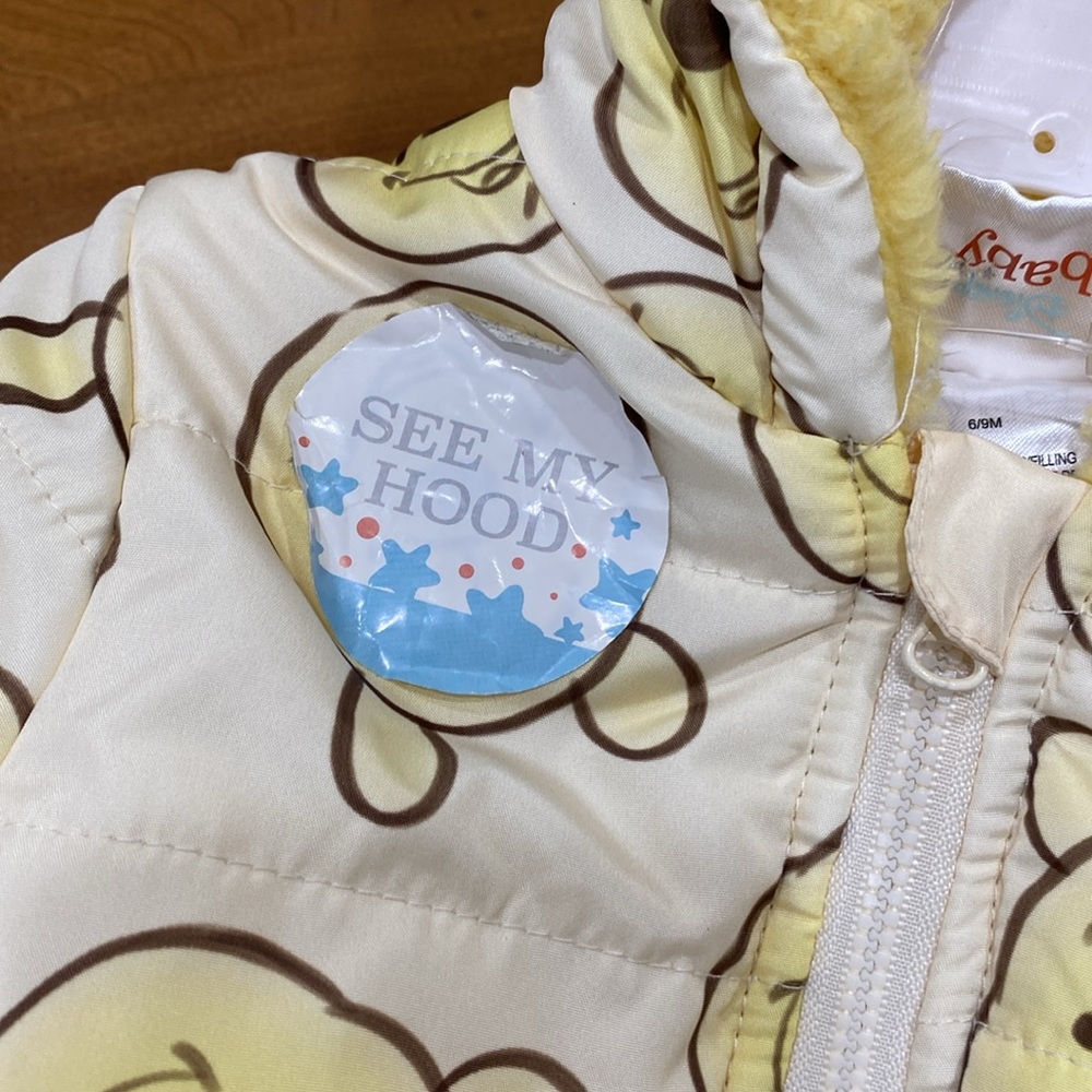 COPY - NWT. Disney Baby, size 6-9 months, Winnie the Pooh, snowsuit. - Picture 5 of 16